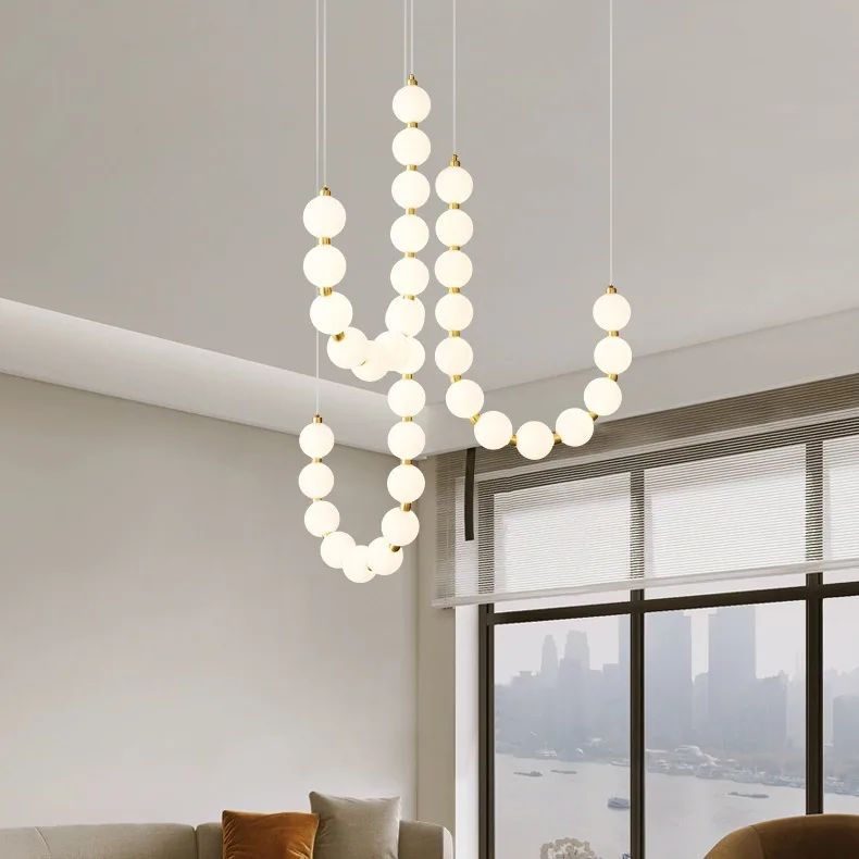 Nordic Chandelier — Duplex, Display Window & Dining Room — view 2