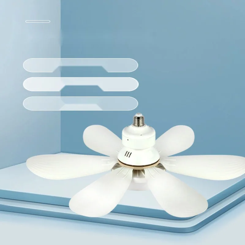 Modern Minimalist Smart Ceiling Fan Light — Bedroom & Dining Room — view 1