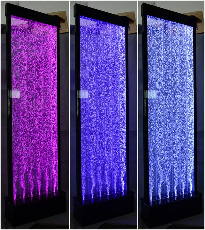 Acrylic Water Curtain Screen — Hallway & Restaurant Divider — view 7