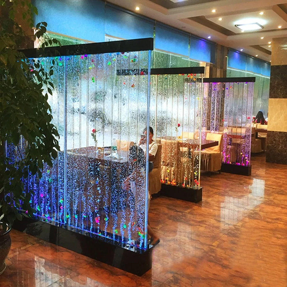 Nordic Acrylic Wave-Pattern Screen — Interior Partition — view 7