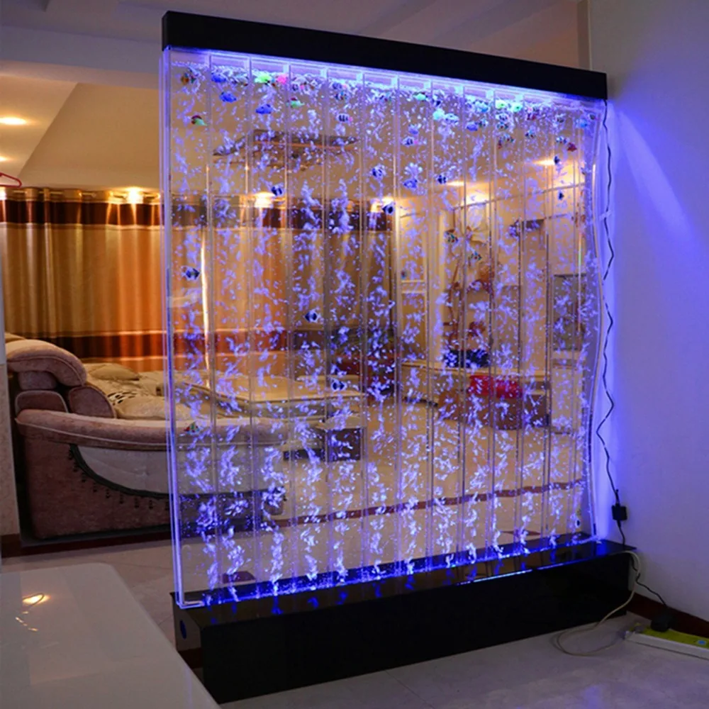 Nordic Acrylic Wave-Pattern Screen — Interior Partition — view 8