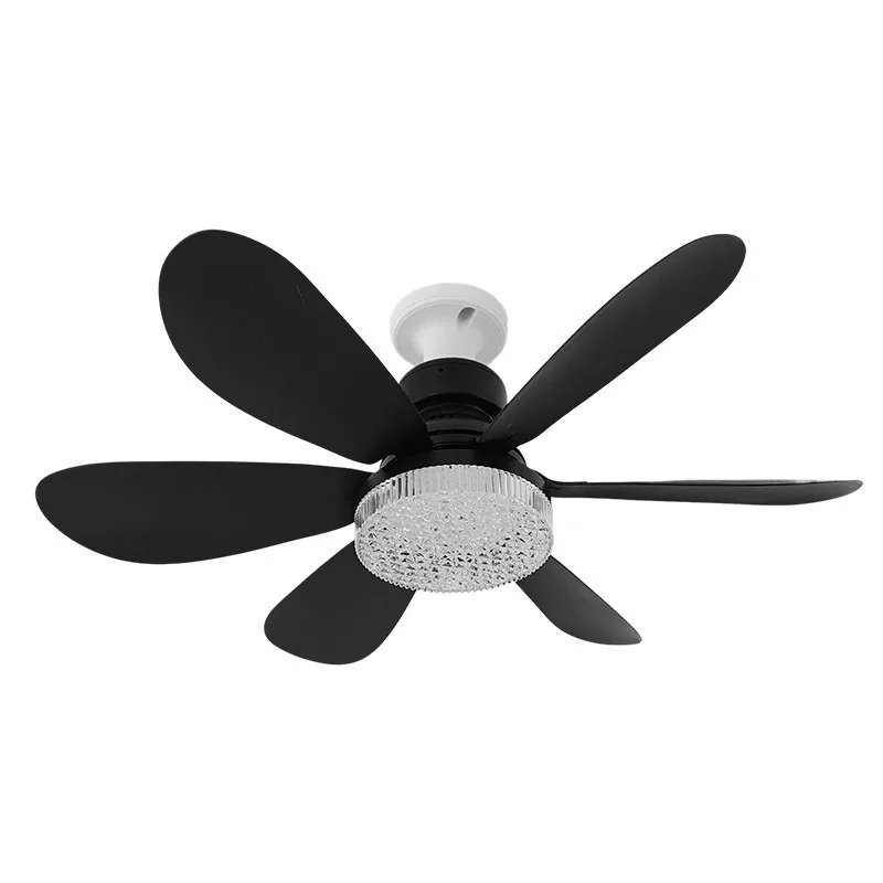 Modern Minimalist Variable-Frequency Ceiling Fan Light — Bedroom & Dining Room — view 1
