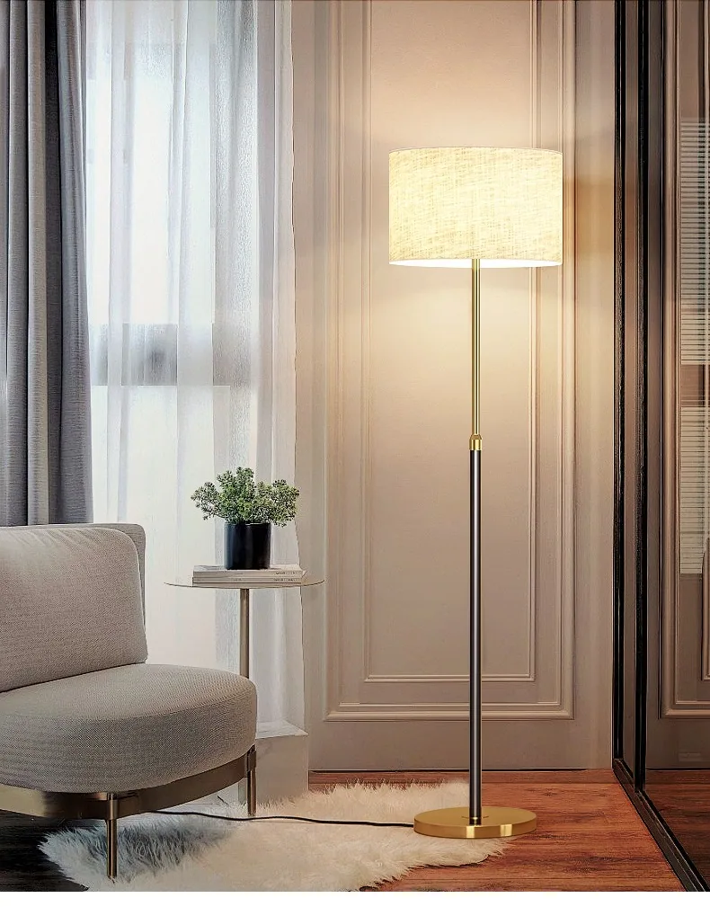 Nordic LED Remote-Controlled Floor Lamp — Living Room, Bedroom & Bedside (Model GMLD-2010) — view 8