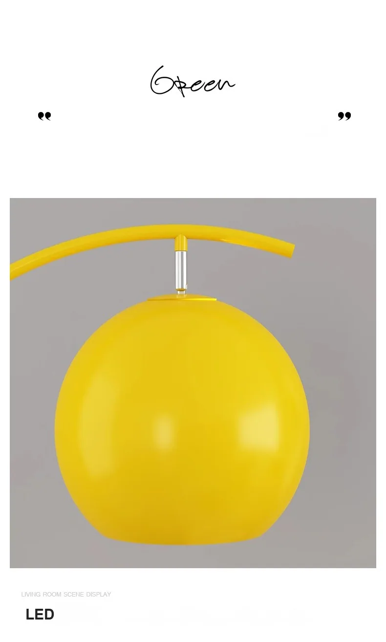 Nordic Floor Lamp — Living Room & Sofa (Model fxbrJM57) — view 14