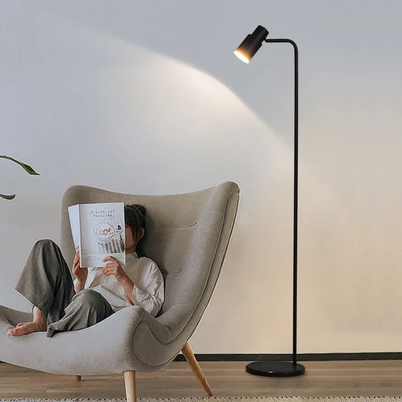 Nordic Reading Floor Lamp — Living Room, Bedroom & Bedside — view 2