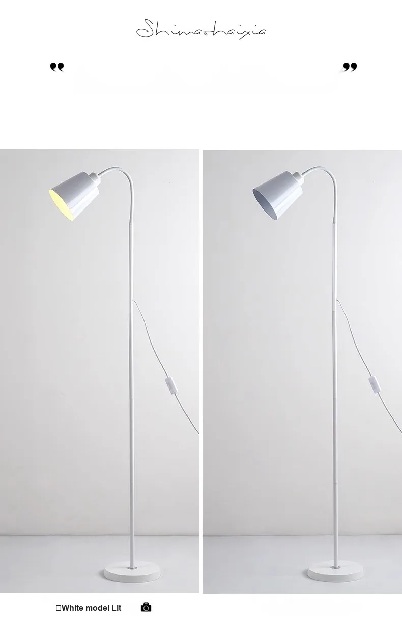 Modern Minimalist LED Eye-Care Floor Lamp — Living Room, Bedroom & Study — view 9