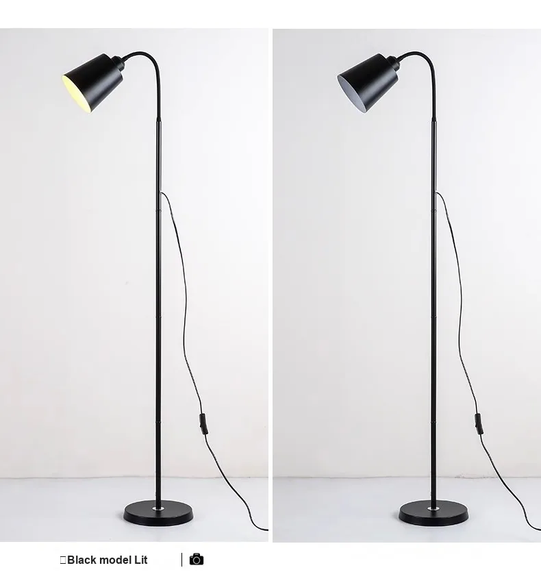 Modern Minimalist LED Eye-Care Floor Lamp — Living Room, Bedroom & Study — view 10