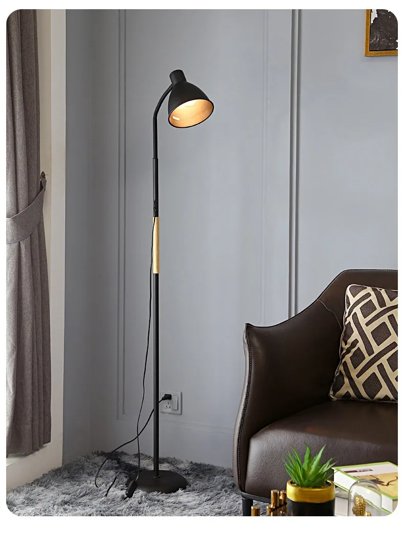 Nordic LED Floor Lamp — Living Room, Bedroom & Bedside — view 7