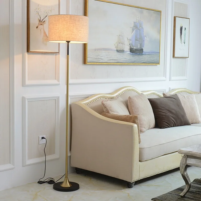 Modern Minimalist LED Ironwork Floor Lamp — Hotel — view 2