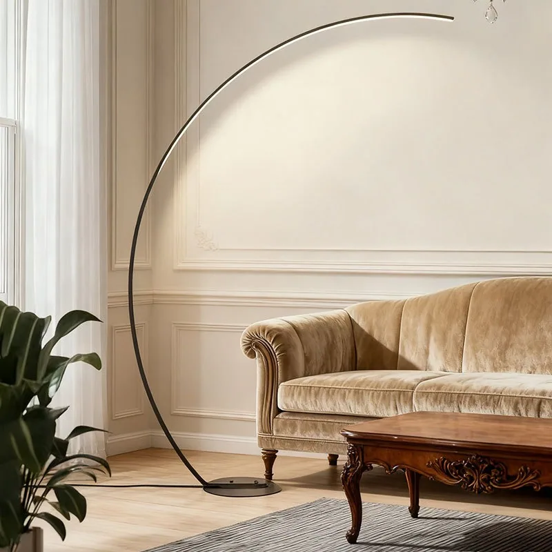 Modern Minimalist Floor Lamp — Living Room, Bedroom & Sofa — view 2