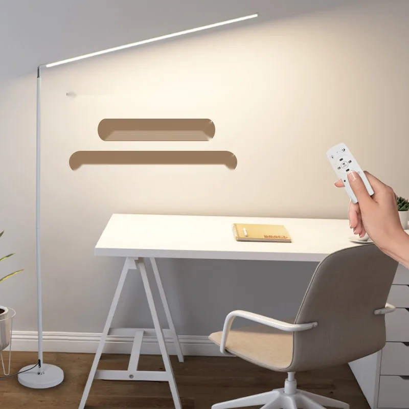 LED Reading Floor Lamp — Sofa, Bedside & Piano Side — view 2