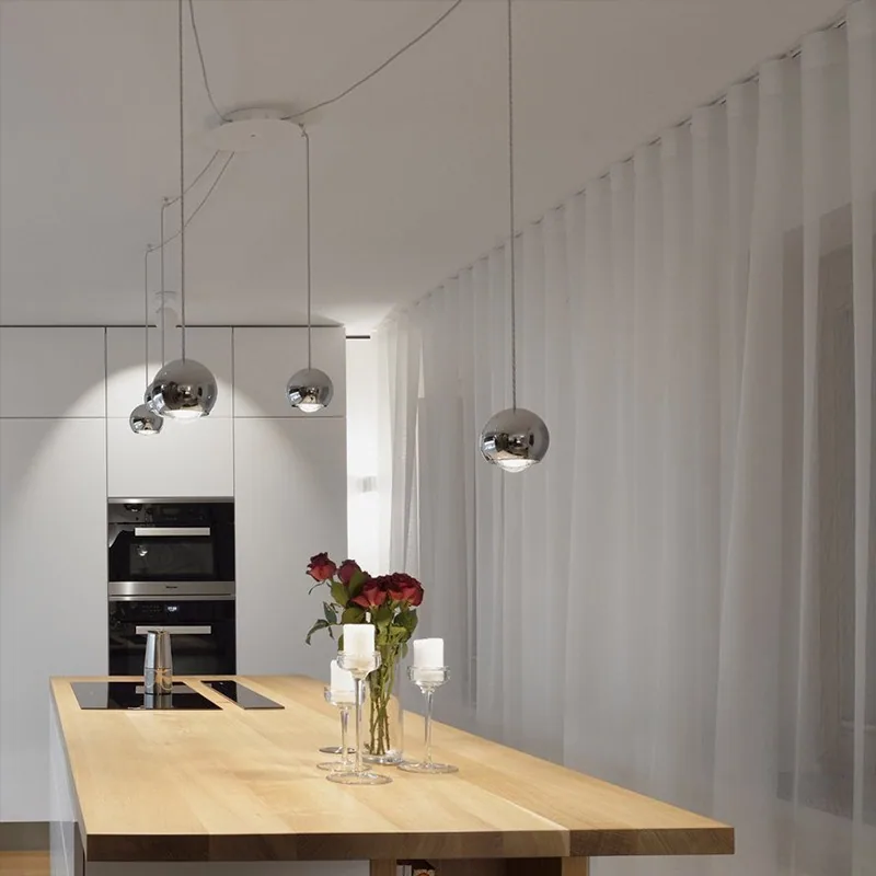 Nordic Round Chandelier — Stairwell, Showroom & Display Window — view 3