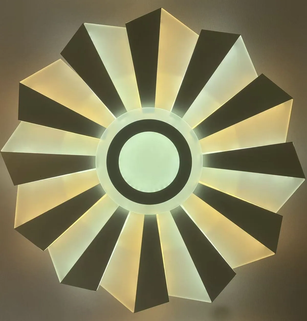 Modern LED Ceiling Light — Living Room & Bedroom — view 9