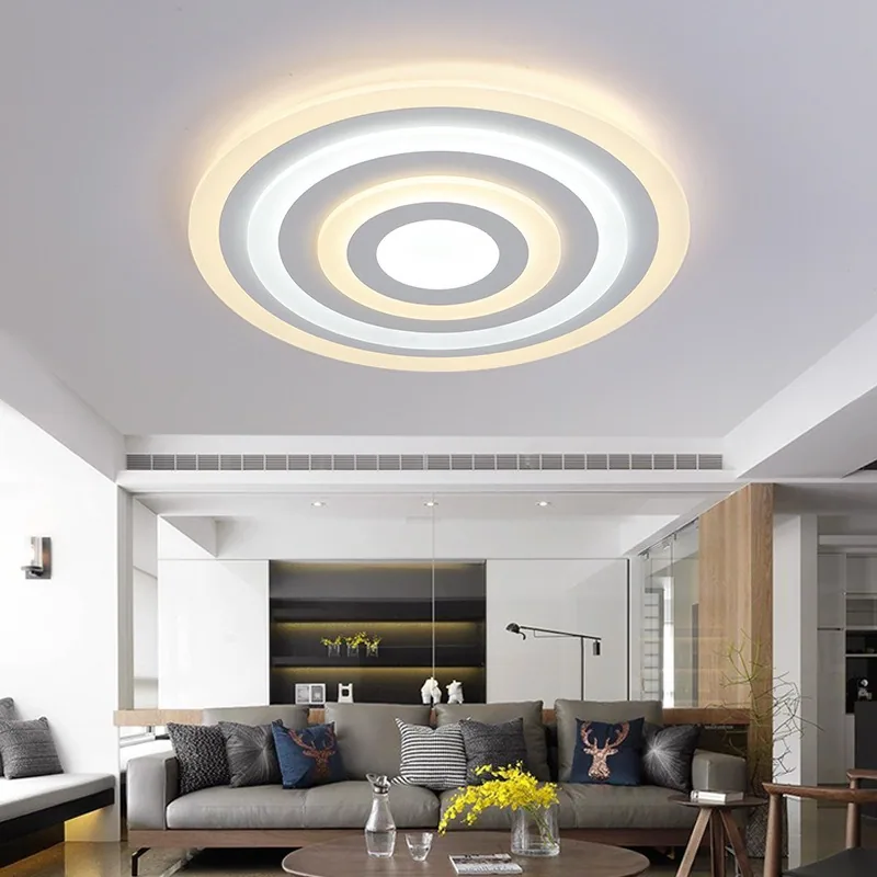 Round LED Ceiling Light — Bedroom, Study & Corridor — view 3