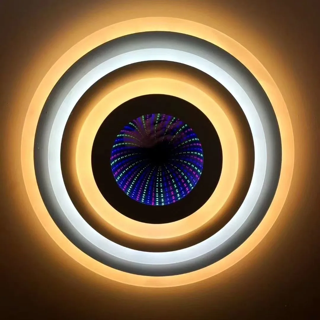 Round LED Ceiling Light — Bedroom, Study & Corridor — view 4