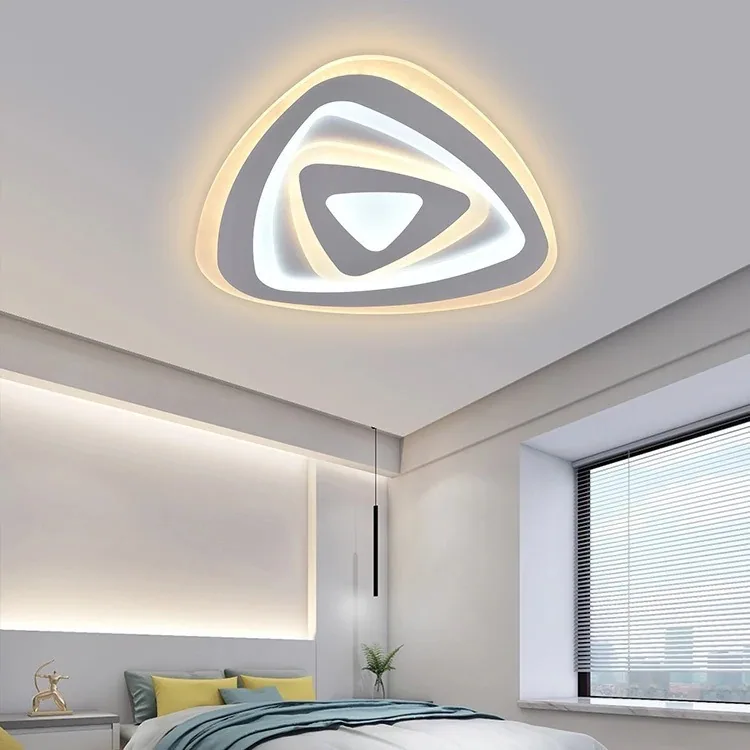 Modern Minimalist LED Acrylic Ceiling Light — Bedroom & Balcony — view 5