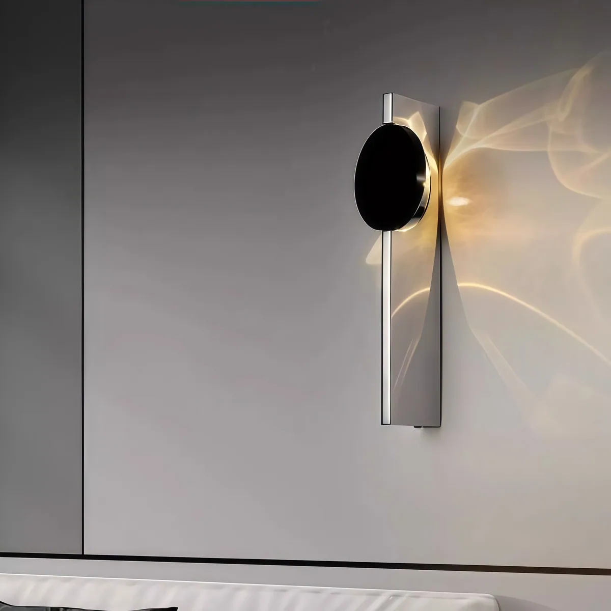 Italian Wall Lamp — Bedside — view 3
