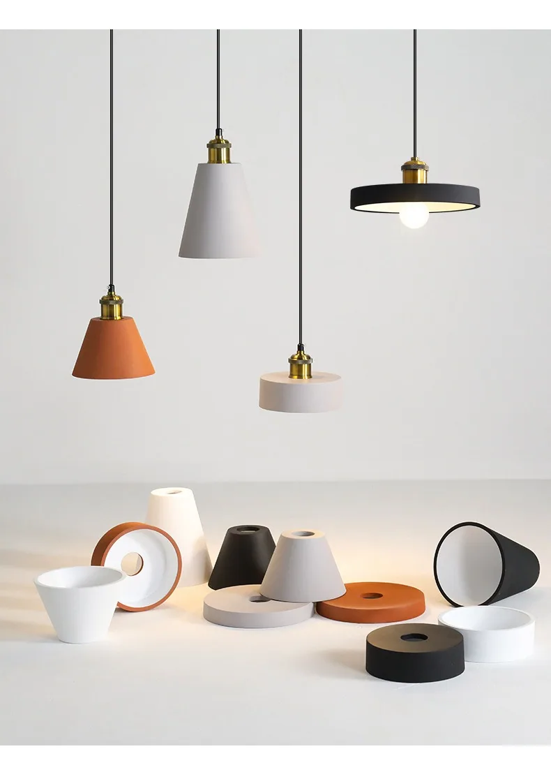 Minimalist Multi-Head Chandelier — Dining Room & Bar Counter — view 11