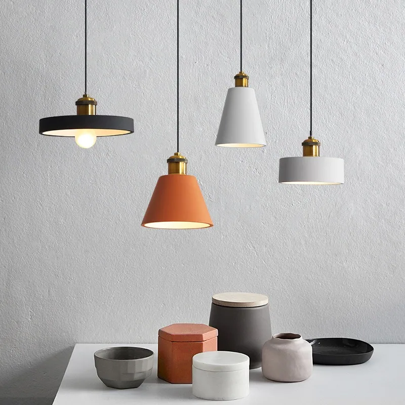 Minimalist Multi-Head Chandelier — Dining Room & Bar Counter — view 1