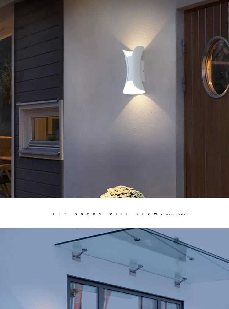 European LED Waterproof Outdoor Wall Light — Stairwell, Hotel & Living Room — view 9