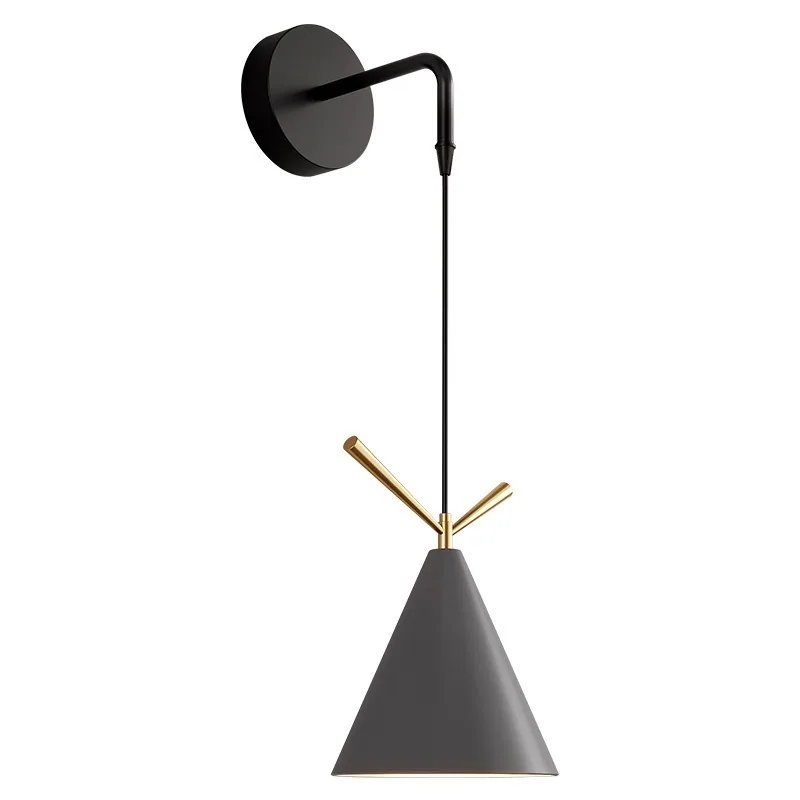 Modern Minimalist Wall Lamp — Living Room, Bedroom & Bedside — view 5