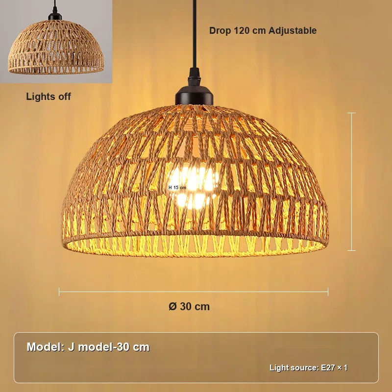 Japanese Chandelier — Living Room, Bedroom & Bedside — view 6