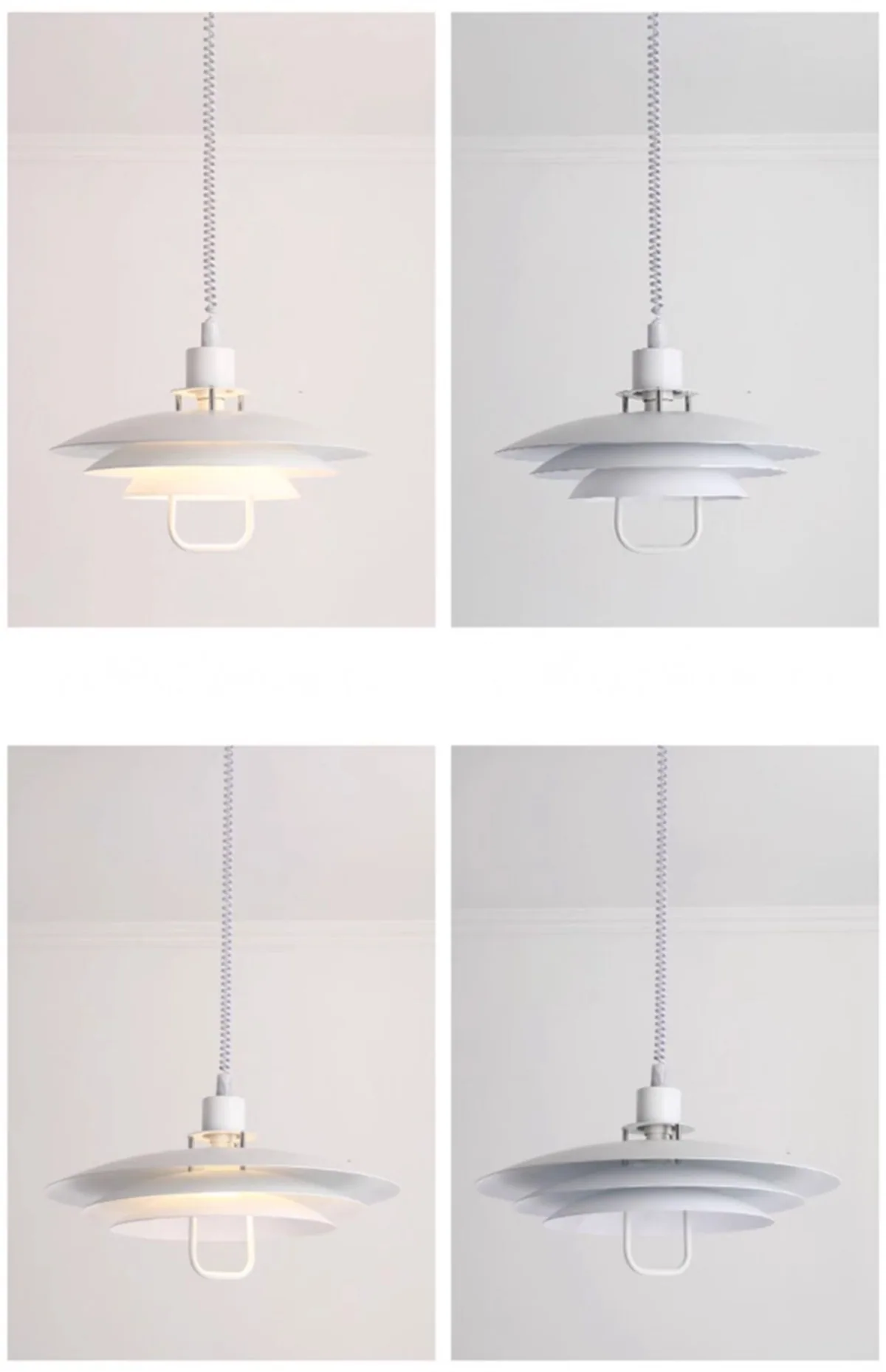 Minimalist Ironwork Chandelier — Dining Room & Bar Counter — view 25