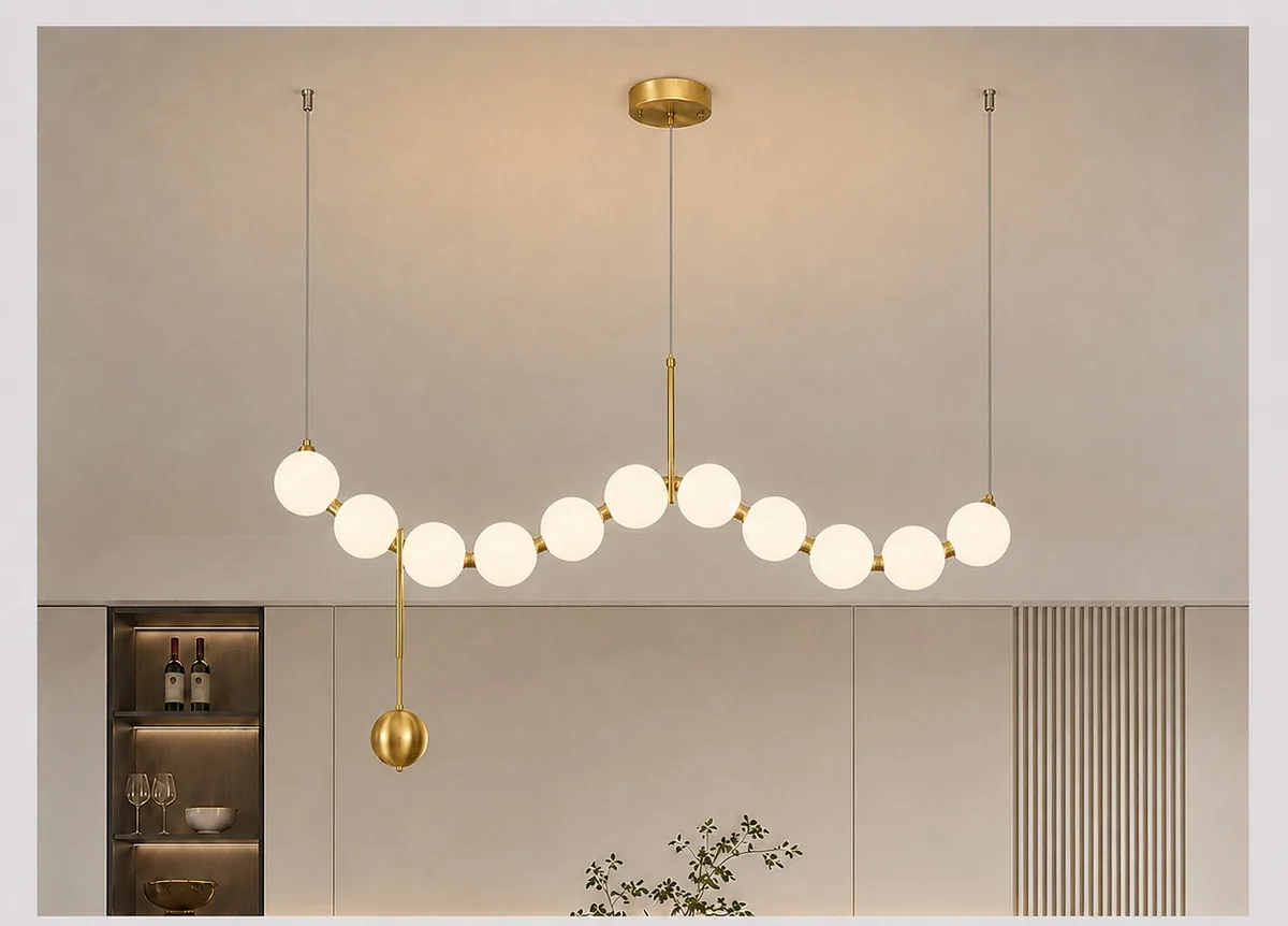 Nordic Chandelier — Living Room, Master Bedroom & Dining Room — view 6