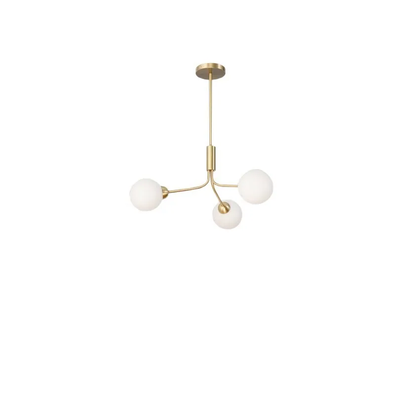 Nordic Glass Chandelier — Boutique, Living Room & Bedroom — view 5