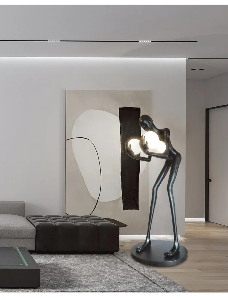 Modern Abstract Figure Sculpture — Mall & Outdoor Art — view 16