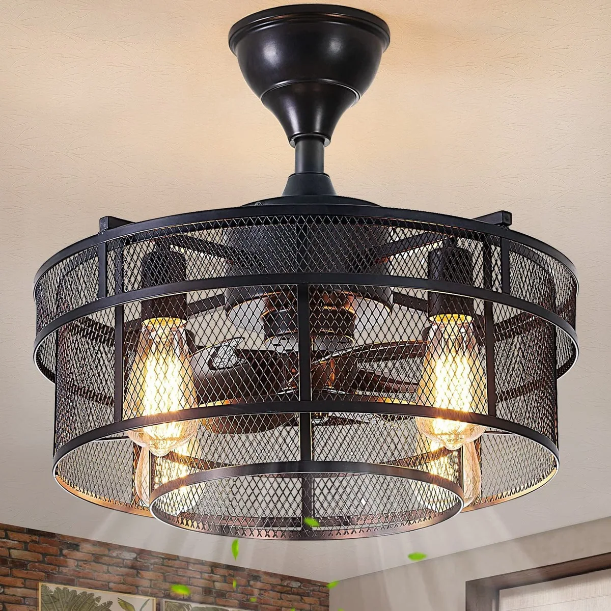 American Ceiling Fan Light — Bedroom & Dining Room — view 7