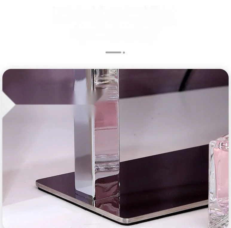 Modern Crystal Oval Mirror Light — view 17