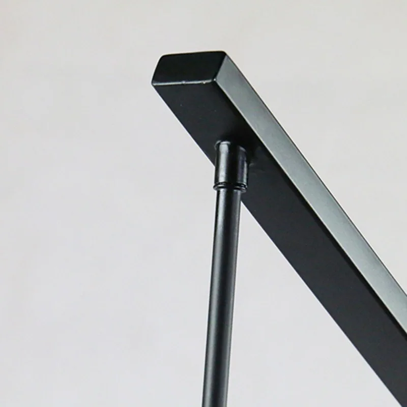 Modern Stainless Steel Floor Lamp — Lobby & Hotel Guest Room — view 3