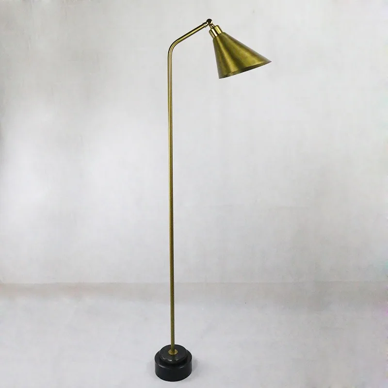 Modern Stainless Steel Table Lamp — Hotel Guest Room — view 1