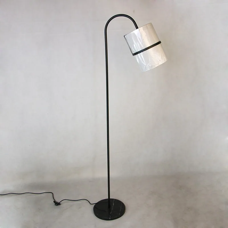 Modern Stainless Steel Floor Lamp — Contract — view 5