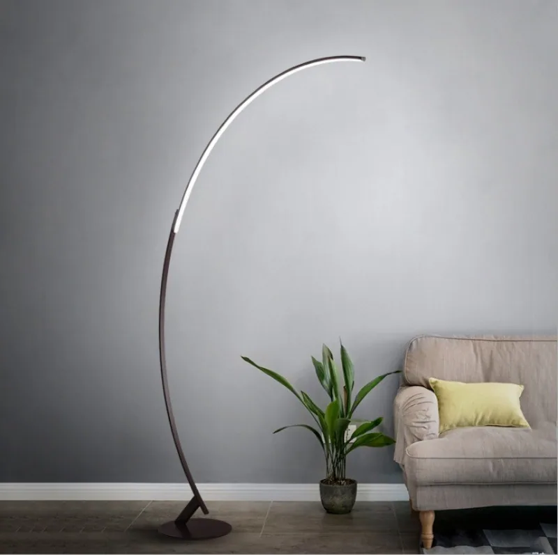 Modern Reading Floor Lamp — Living Room, Bedroom & Bedside — view 7