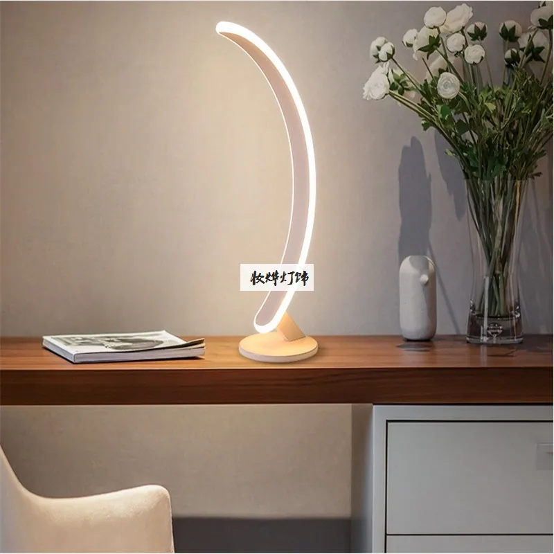 Modern Reading Floor Lamp — Living Room, Bedroom & Bedside — view 2