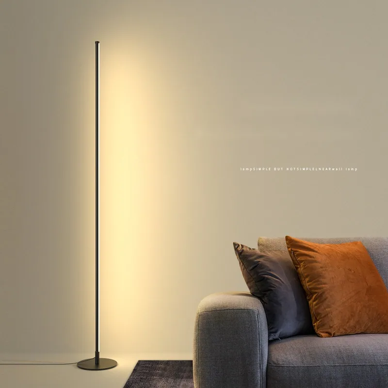 Modern Minimalist LED Floor Lamp — Hotel, Living Room & Bedroom — view 1