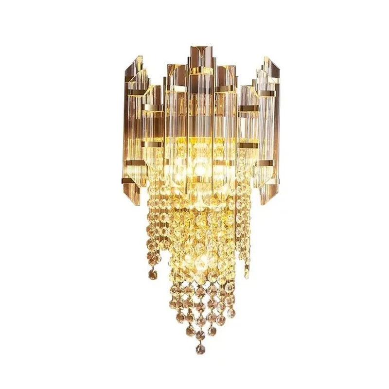 Nordic Crystal Wall Lamp — Stairwell, Living Room & Bedroom — view 5