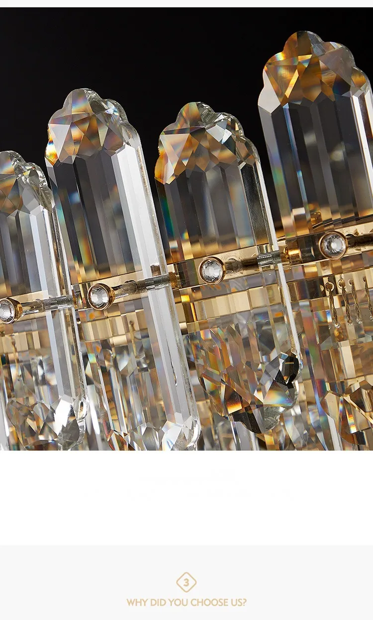 Modern Crystal Wall Lamp — Living Room, Bedroom & Bedside — view 7