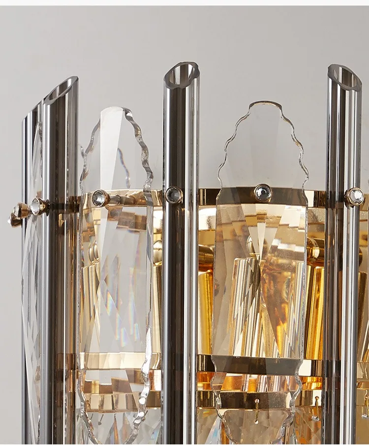 Modern Crystal Wall Lamp — Living Room, Bedroom & Bedside — view 8