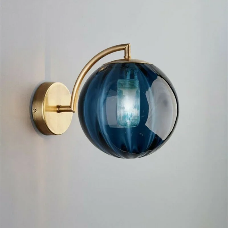 Minimalist Glass Wall Lamp — Stairwell, Hotel & Bedroom — view 9