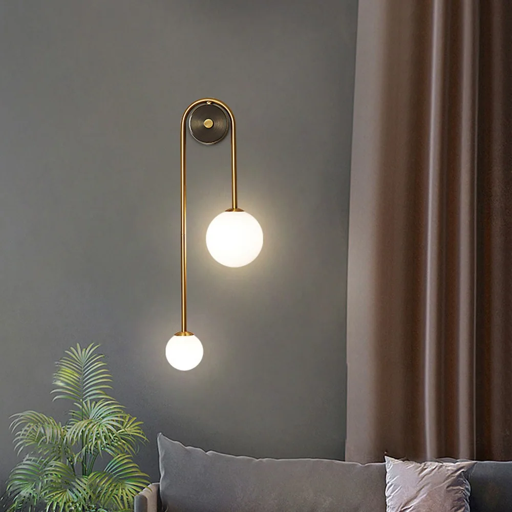 Light Luxury Crystal Wall Lamp — Living Room, Bedroom & Bedside — view 4