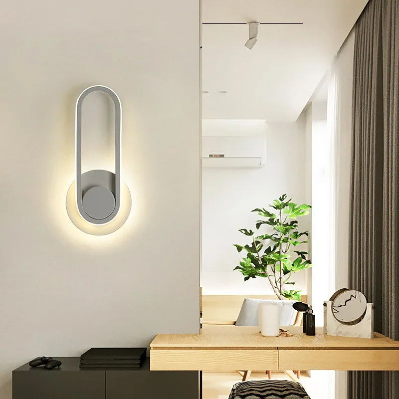 Minimalist Wall Lamp — Living Room, Bedroom & Bedside — view 3