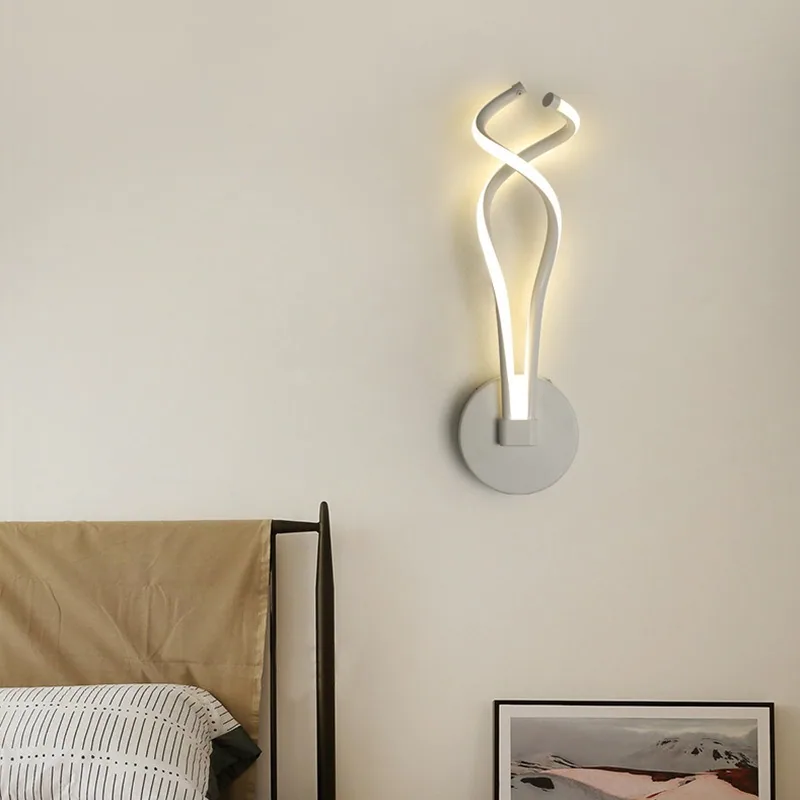 Minimalist Wall Lamp — Living Room, Bedroom & Bedside — view 5