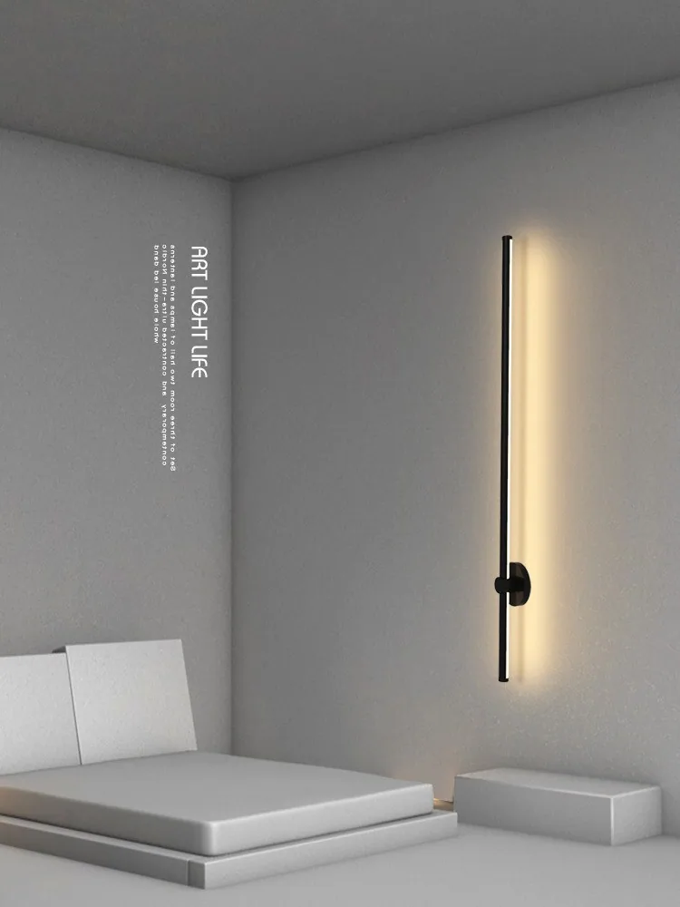 Modern Minimalist LED Wall Lamp — Living Room, Bedroom & Bedside — view 1