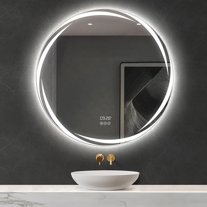 LED Wall-Mounted Illuminated Mirror Light — Hotel, Bathroom & Contract — view 3