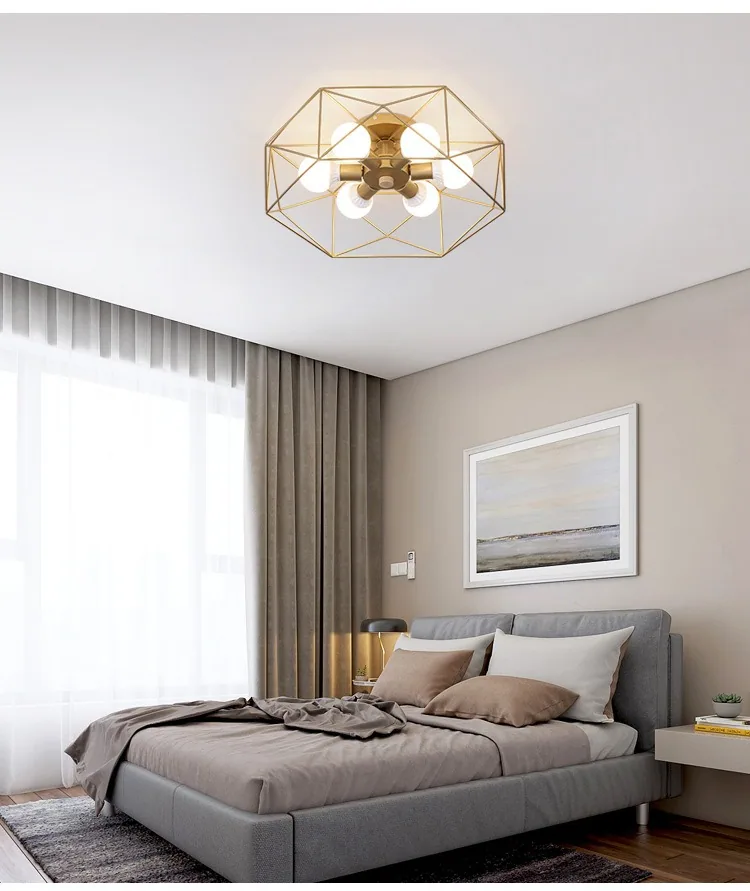 Modern Minimalist LED Ceiling Light — Living Room & Bedroom — view 10