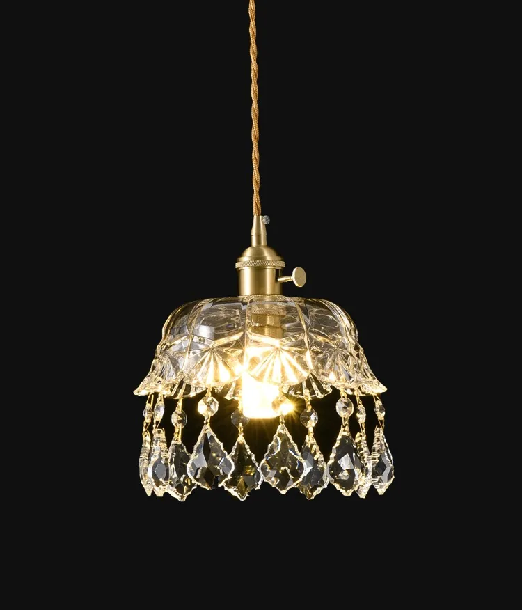 Modern Crystal Chandelier — Bedside, Dining Room & Walkway — view 8