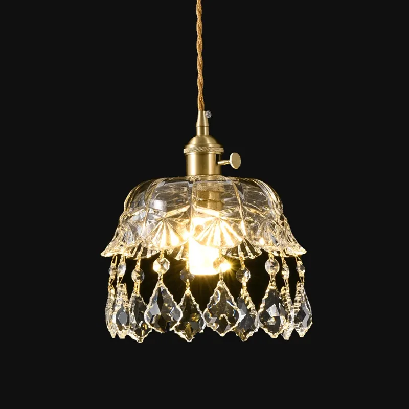 Modern Crystal Chandelier — Bedside, Dining Room & Walkway — view 1